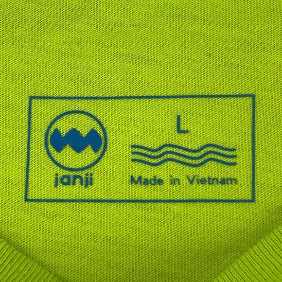 janji x YAiKEL T-Shirt Mens Large RUNTERRA BIO Long Sleeve Graphic Running Tee - Picture 6 of 10